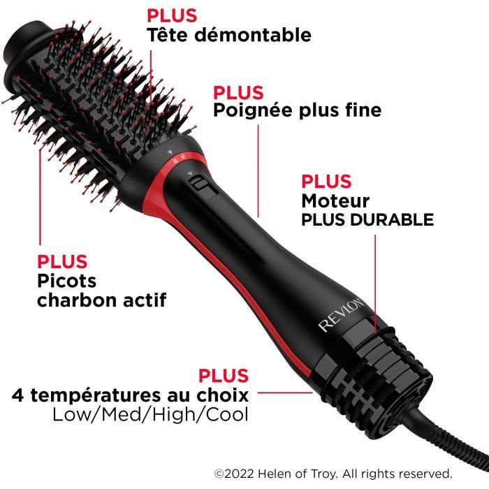 Brosse soufflante  REVLON RVDR5298 - One Step Volumizer Plus - Tete amovible