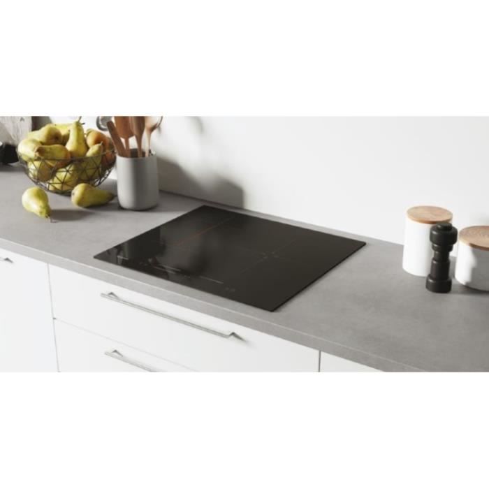 Plaque de cuisson induction ROSIERES - 3 feux - 59 x 52 x 5,8 cm - RI633CBB