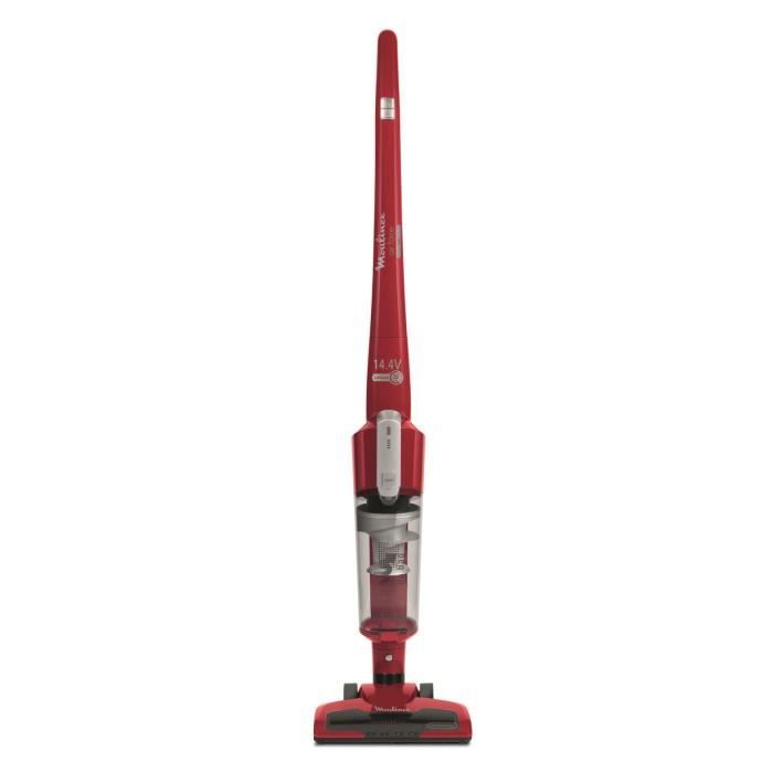 ROWENTA Air Force Light Aspirateur balai sans fil, Léger, Tete d'aspiration avec éclairage Led, Autonomie 30 min RH6543WH