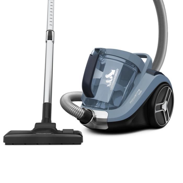 ROWENTA Compact Power XXL Aspirateur sans sac, 2,5 L, 550 W, Compact, Tete d'aspiration performante, Haute filtration RO4811EA