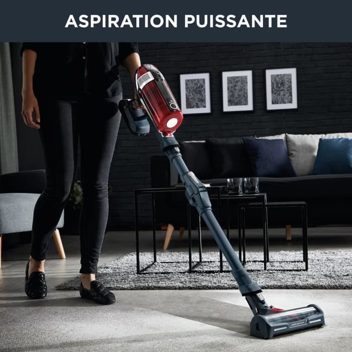 ROWENTA X-Force Flex 11.60 Animal Care Aspirateur balai sans fil, Tube flexible, Autonomie jusqu'a 45 min, Léger YY4890FE