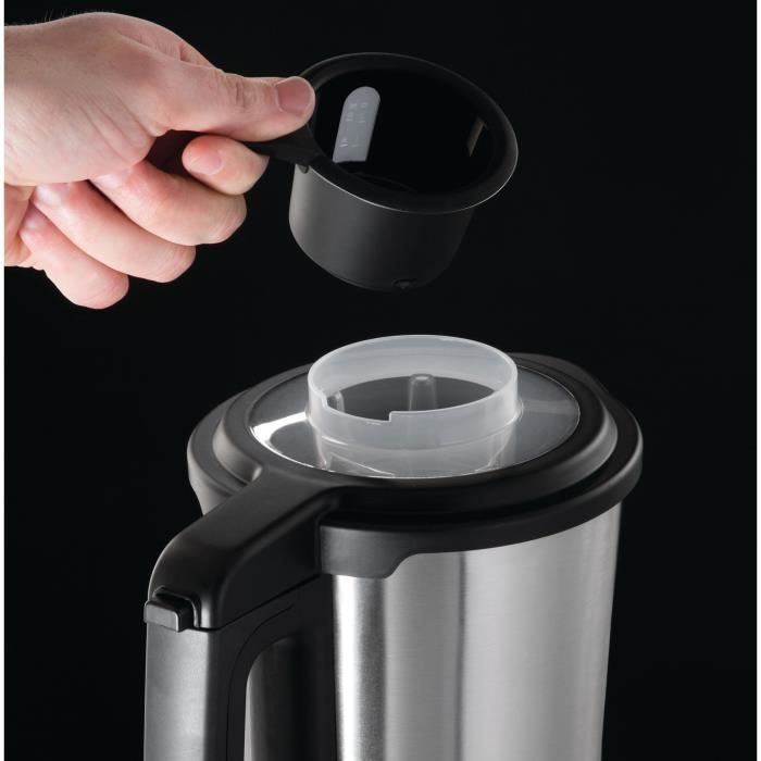 Blender chauffant - RUSSELL HOBBS Soup & Blend 2-en-1 - 800 W - Bol inox 1,75 L - 8 programmes - 21480-56