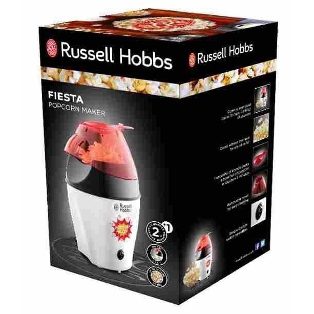 Machine a popcorn - RUSSELL HOBBS - 24630-56 - 1200 W - 12 tasses - Blanc