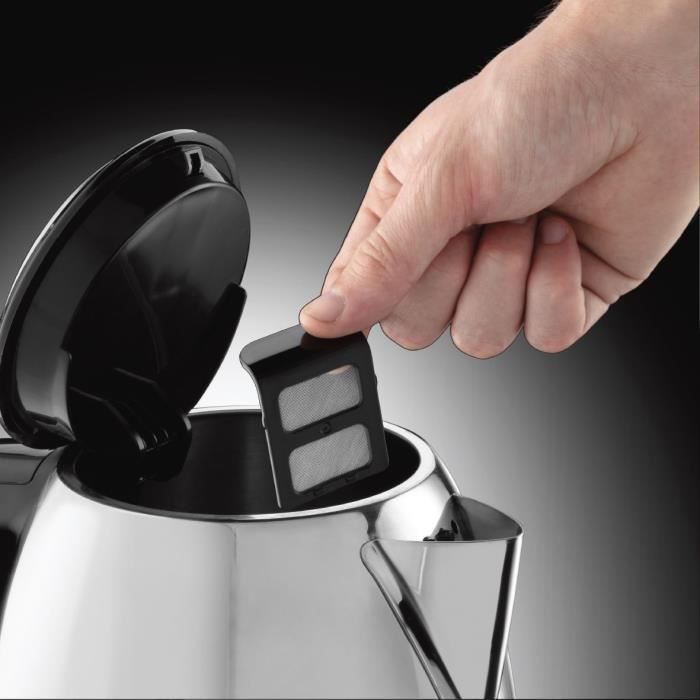 Bouilloire Compacte - RUSSELL HOBBS - Victory - 1 L - 2200W - Économie d'énergie - Ébullition rapide - Indicateur lumineux