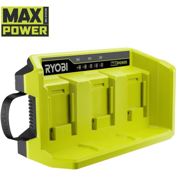 RYOBI - Chargeur 36V MAXPOWER 3 ports 4,0 A  - RY36C3PA