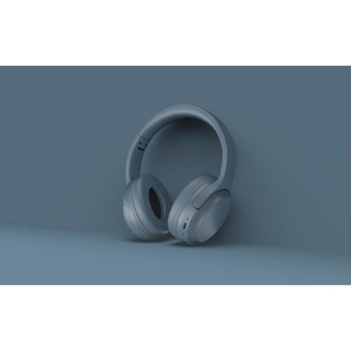 Casque sans fil - RYGHT - TEMPO - Gris Bleu