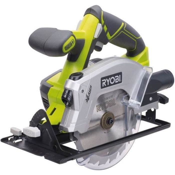 RYOBI - Scie circulaire 18V ONE+- diam. 150 mm x 10 mm - 4 700 tr/min - Livrée avec 1 lame 18 dents - RWSL1801M