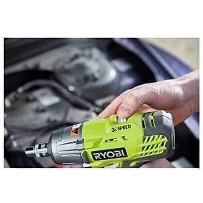 RYOBI - Boulonneuse a chocs 18V ONE+ - 3 modes - emmanchement carré 1/2 + batterie 2 Ah, sac & adaptateur 1/4'' - R18IW3-120S