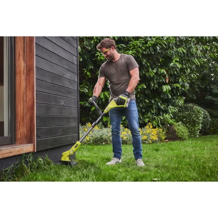 RYOBI - Coupe-bordures 18V ONE+ - Ø coupe 25-30 cm - tube télescopique - 1 batterie 2,5 Ah & chargeur + RAC155 OFFERT - RLT183225FPK