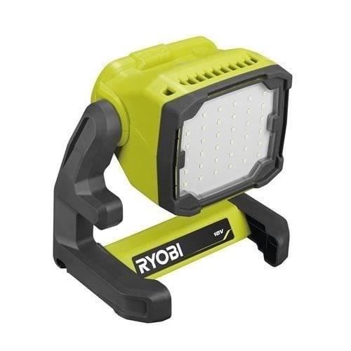 RYOBI - Projecteur LED 18V ONE+ - 3 intensités : 1800 / 800 / 400 Lumens - tete orientable a 360° - RLFD18-0