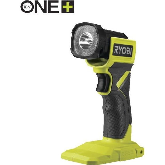 RYOBI - Lampe torche LED 18V ONE+ - tete orientable - 280 Lumens - RLF18-0