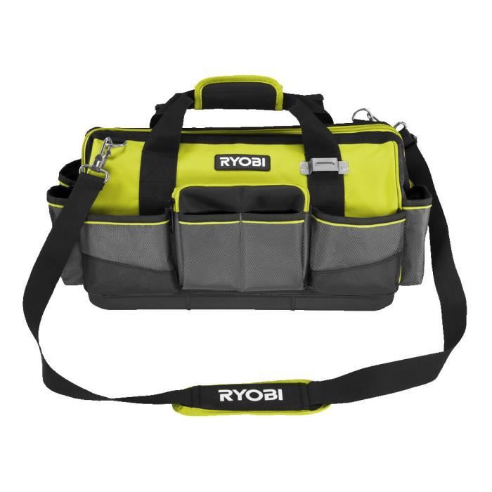 RYOBI - Sac avec fond renforcé 46  x 26 x 29 cm pour 3 ou 4 outils  - RSSMTB1