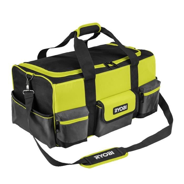 RYOBI - Sac avec fond renforcé 56 x 29 x 30 cm pour 4 ou 5 outils - RSSLTB1