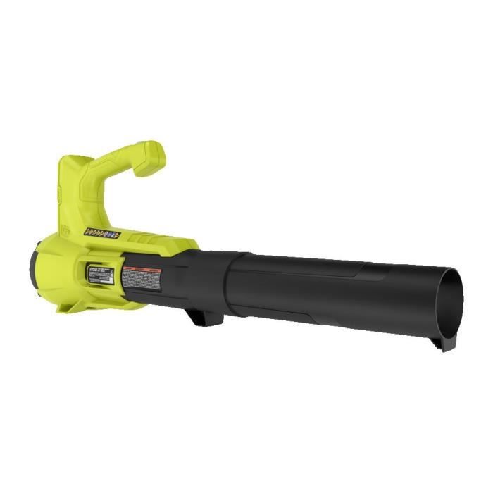 RYOBI - Souffleur 18V ONE+ Turbo Jet - soufflerie 145 km/h - débit air max. : 7,1 m³/min - sans batterie ni chargeur  - RY18BLA-0