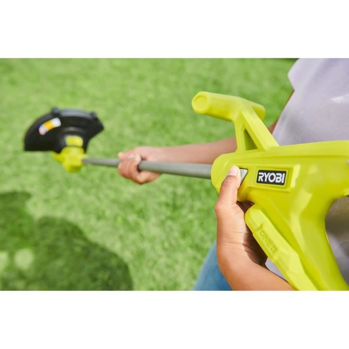 RYOBI - Coupe-bordures / dresse-bordures 18V ONE+ - Ø coupe 23 cm - Ø fil 1 x 1,6 mm - vendu sans batterie ni chargeur - RY18LT23A-0