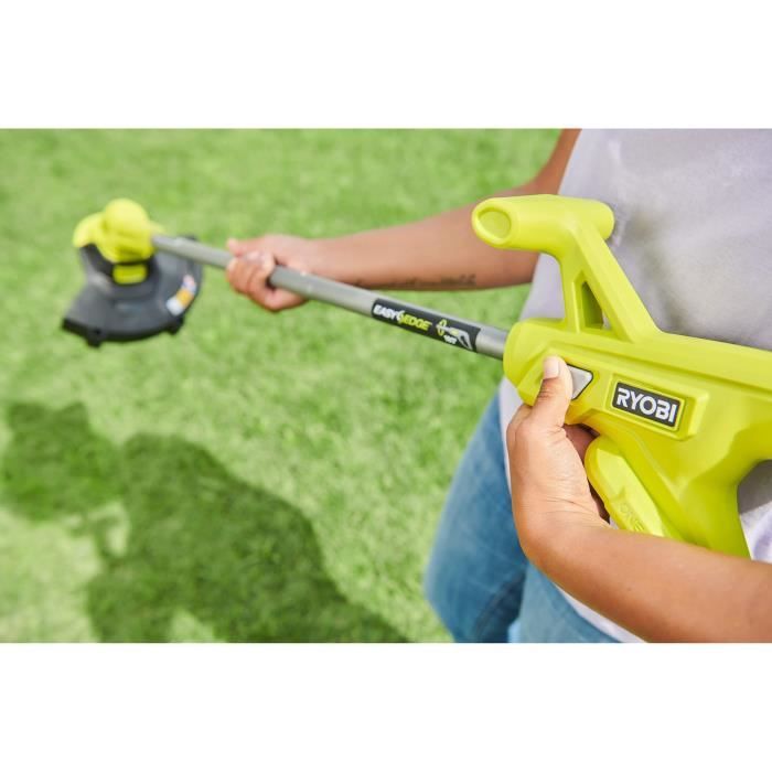 RYOBI - Coupe-bordures / dresse-bordures 18V ONE+ - Ø coupe 23 cm - Ø fil 1 x 1,6 mm - vendu sans batterie ni chargeur - RY18LT23A-0