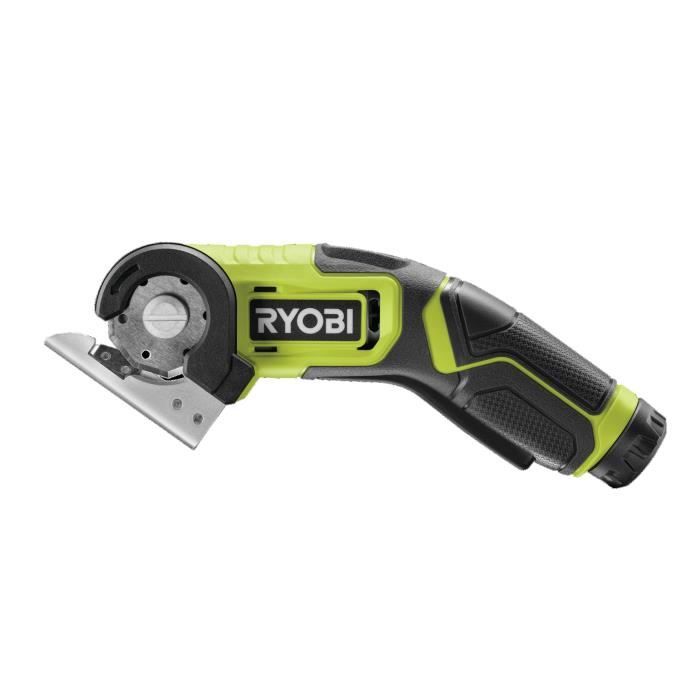 RYOBI - Mini-scie 4V USB Lithium - Câble USB C - 1 batterie 2,0 Ah - Livrée avec 1 lame 38 mm - RCT4-120G