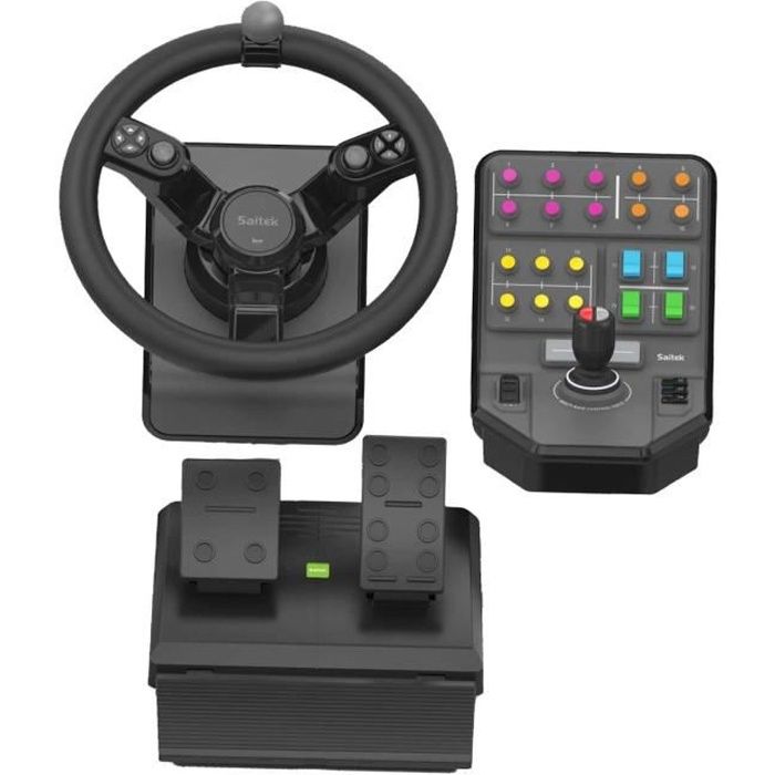 Simulateur de tracteur - Logitech G Saitek - Farm sim controller - Conçu pour PC