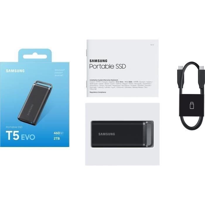 SAMSUNG SSD Externe T5 Evo 2 To MU-PH2T0S/EU