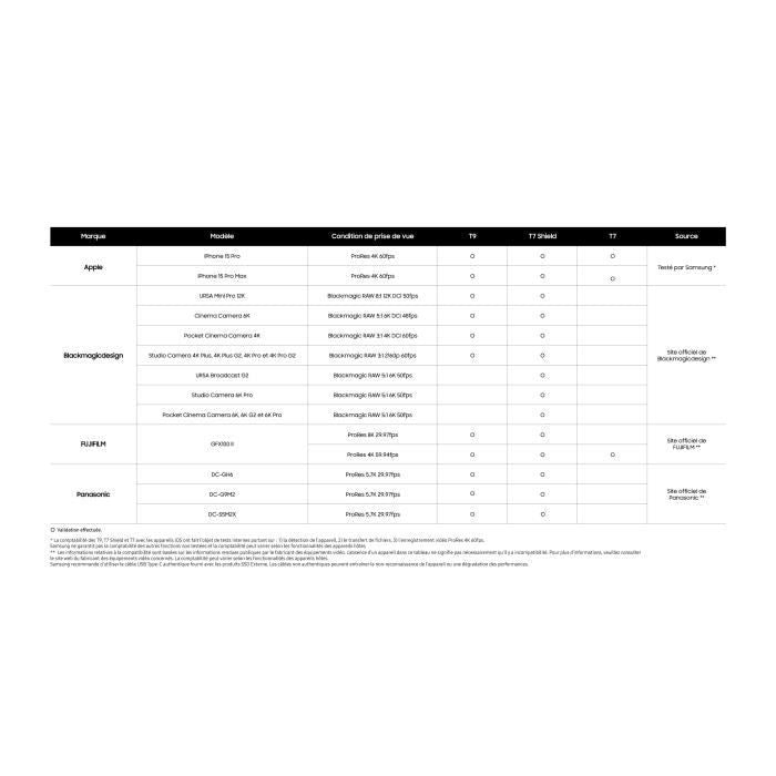 SAMSUNG SSD Externe T5 Evo 2 To MU-PH2T0S/EU