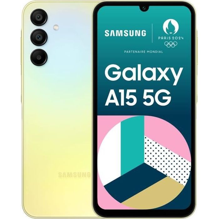 Smartphone Samsung Galaxy A15 128Go Lime 5G