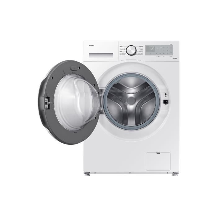 Lave-linge hublot SAMSUNG Ecobubble WW90CGC04DTH - 9 kg - Induction - L60cm - 1400 trs/min - Classe A - Connecté - Blanc