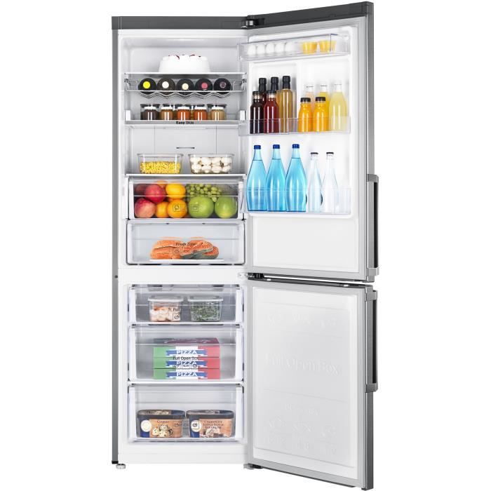 Réfrigérateur Combiné SAMSUNG RB33J3315SA 2 portes 339L (231 + 108) 185 cm Metal Grey