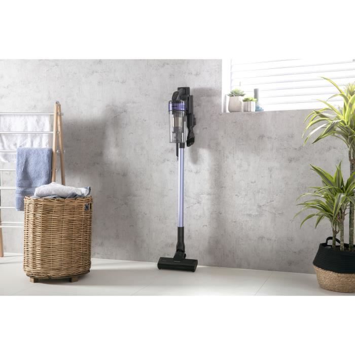 SAMSUNG VS15A6031R4 Jet 60 Turbo - Aspirateur Balai - 150 AW - Aspiration multicyclonique - Filtration HEPA - 40min d'autonomie