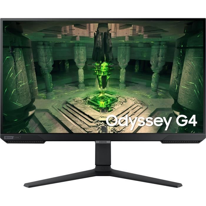 Ecran PC Gamer - SAMSUNG - ODYSSEY G4 - G40B S27BG400EU - 27'' FHD - Dalle IPS - 1 ms - 240Hz - HDMI / DisplayPort - AMD FreeSync