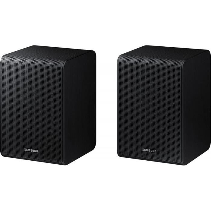 SAMSUNG SWA-9200S/ZF - Kit d'enceintes arrieres surround pour barre de son - 2.0ch - Sans fil - 60W - Noir