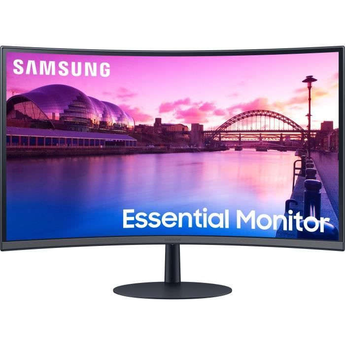 Ecran PC Incurvé - SAMSUNG LS32C390EAUXEN - 32 FHD - Dalle VA - 4 ms - 75Hz -  AMD Freesync