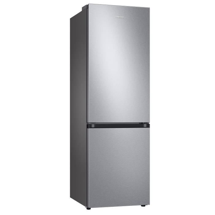 Réfrigérateur combiné - SAMSUNG - RL34C601DSA -  Classe D - 344 L (230 + 114 L) - L60 x H185 cm - Gris métal