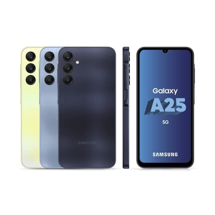 Smartphone Samsung Galaxy A25 256GO BLEU NUIT 5G