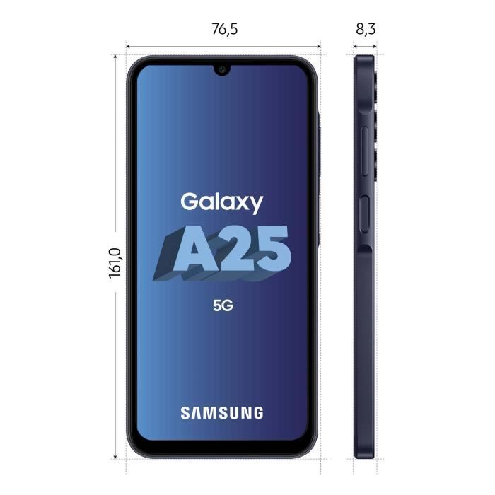 Smartphone Samsung Galaxy A25 256GO BLEU NUIT 5G