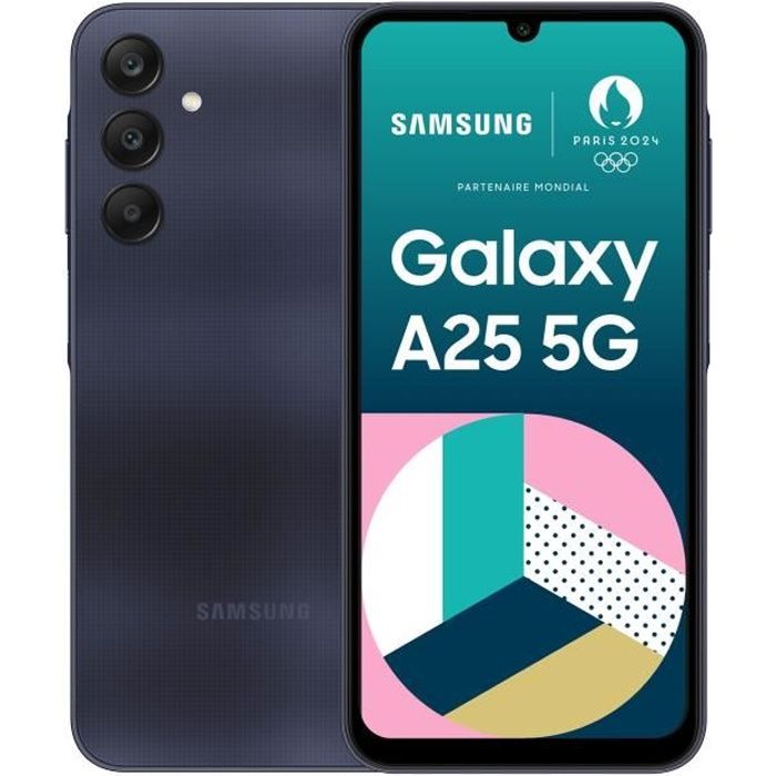 Smartphone Samsung Galaxy A25 256GO BLEU NUIT 5G