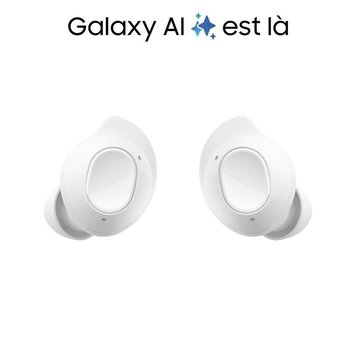 Ecouteurs Samsung Galaxy Buds FE True wireless a réduction de bruit active Blanc