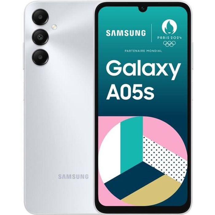 Smartphone Samsung Galaxy A05s 64Go Silver