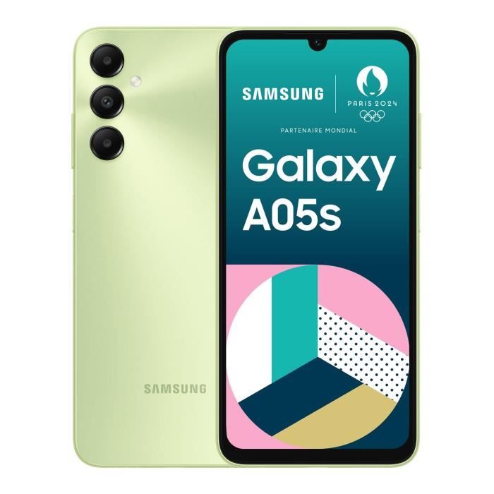 Samsung Galaxy A05s Smartphone 64 Go Lime