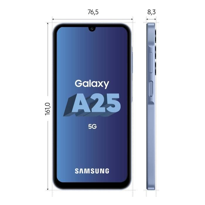 Smartphone Samsung GALAXY A25 128GO BLEU 5G