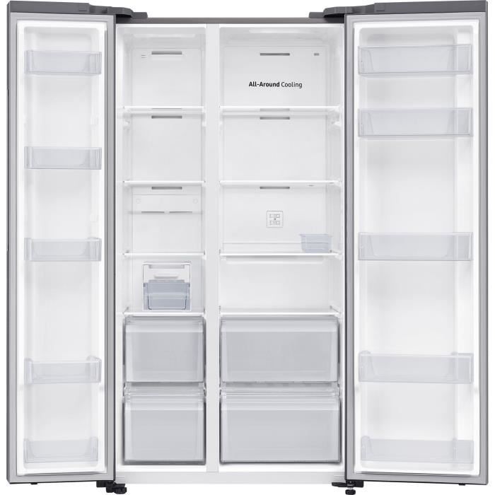 Réfrigérateur SAMSUNG RS62DG5003S9 2 portes 650L Classe E Silver Mat