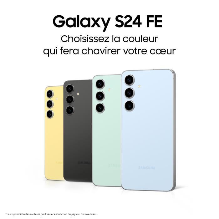 Samsung Galaxy S24 FE Smartphone 128 Go Jaune