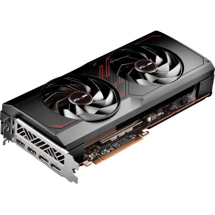 SAPPHIRE - Carte Graphique - PULSE AMD RADEON RX 7800 XT GAMING 16GB - GDDR6 - DUAL HDMI / DUAL DP