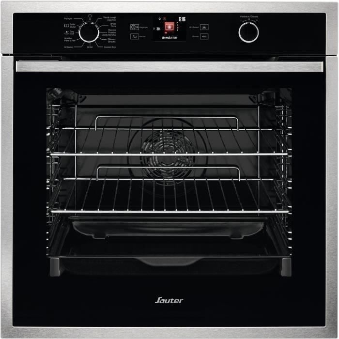 Four encastrable - SAUTER SOP5764X - Pyrolyse - Chaleur Pulsée - Cuisson automatique EasyCook