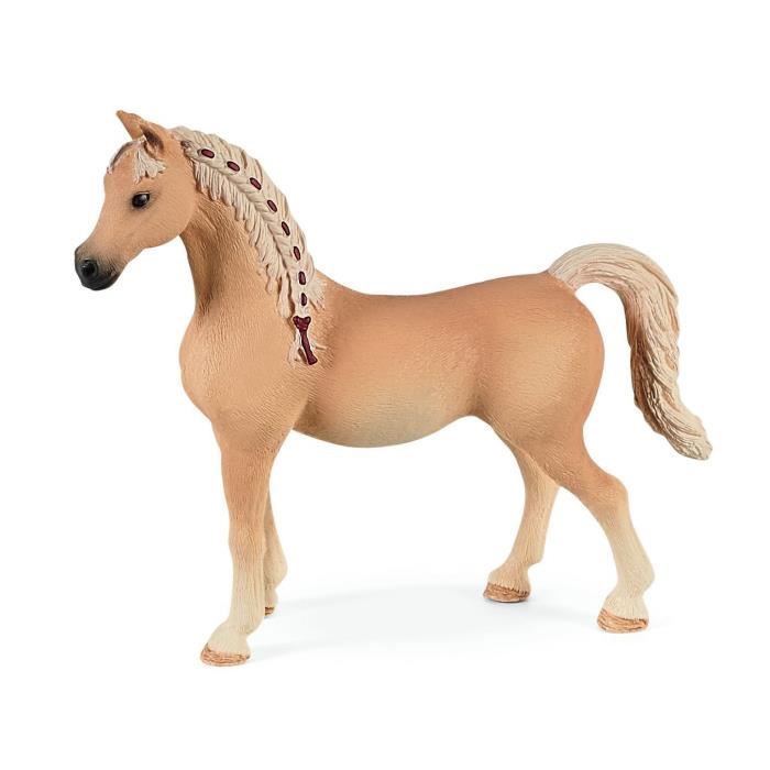 Tournoi équestre entre amis, coffret schleich avec 86 éléments inclus dont 1 cheval schleich et 2 personnages, coffret figurines