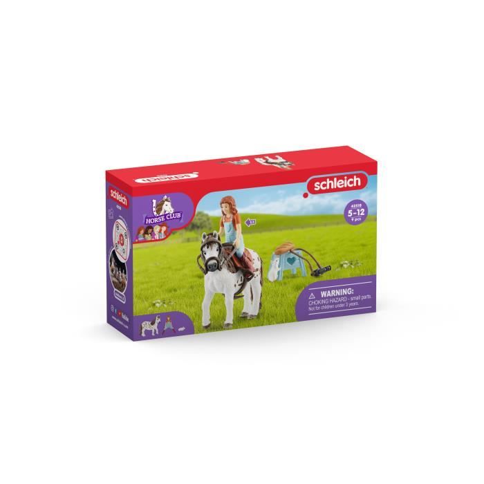 Figurine Cavaliere Mia et Spotty -Schleich Horse Club - schleich 42518  HORSE CLUB