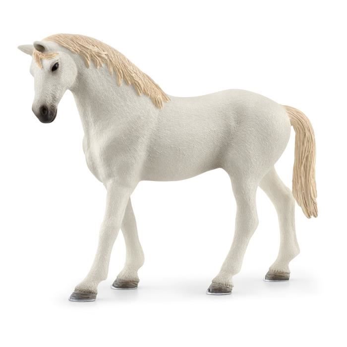 Box avec étalon Pur Sang anglais, Extension pour écurie schleich pour enfant, Schleich 42569 HORSE CLUB, des 5 ans