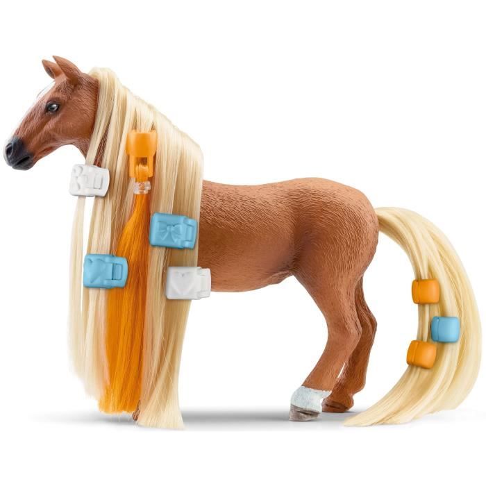 Coffret de Beauté de 18 Pieces Pour Figurines Chevaux avec le Cavalier Kim -  Cadeau pour Garçons et Filles a Partir de 5 ans -