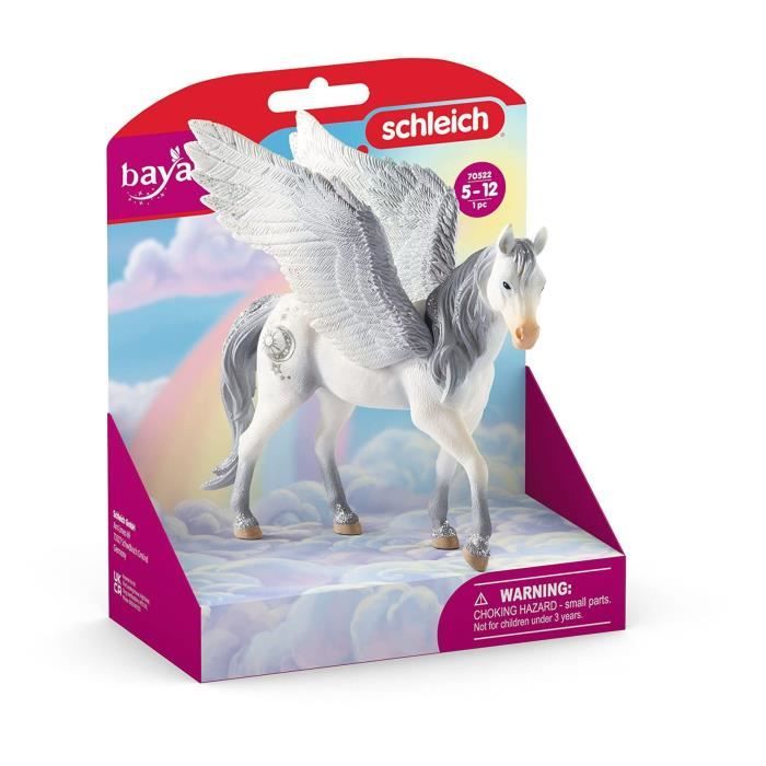 Figurine licorne Pegasus , figurine fantastique, pour enfants des 5 ans - schleich 70522 BAYALA