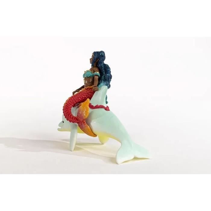 Figurine SCHLEICH - Isabelle et son dauphin - Gamme bayala