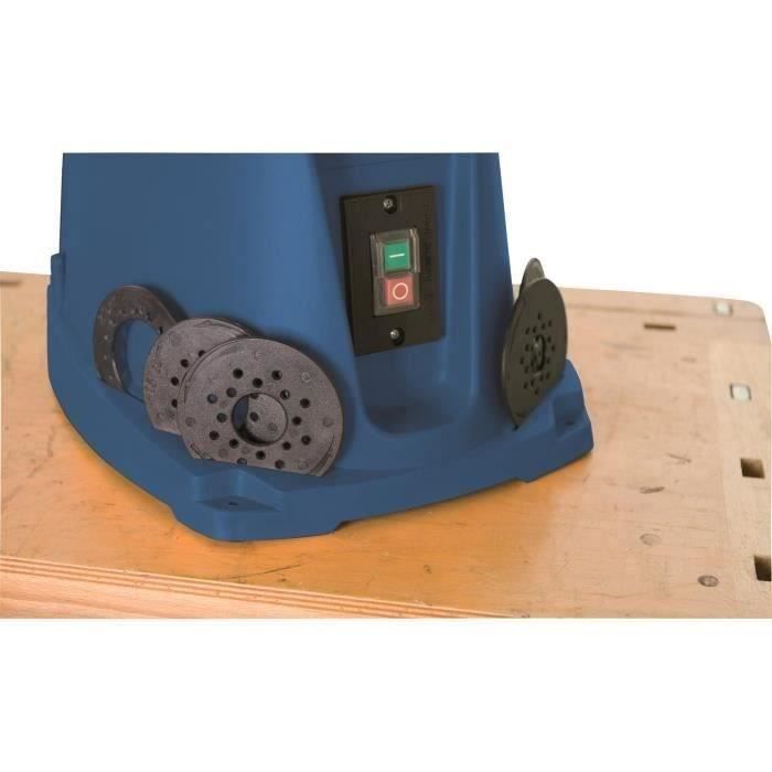 Ponceuse a cylindre oscillant - SCHEPPACH - OSM100 - 450W - 2000 trs/min - Bleu